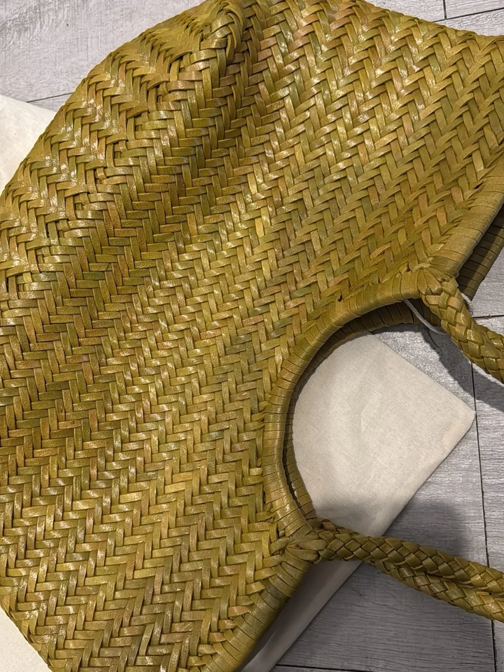 Dragon diffusion 8822 Nantucket Bag Big Bamboo Green - Picture 4 of 11